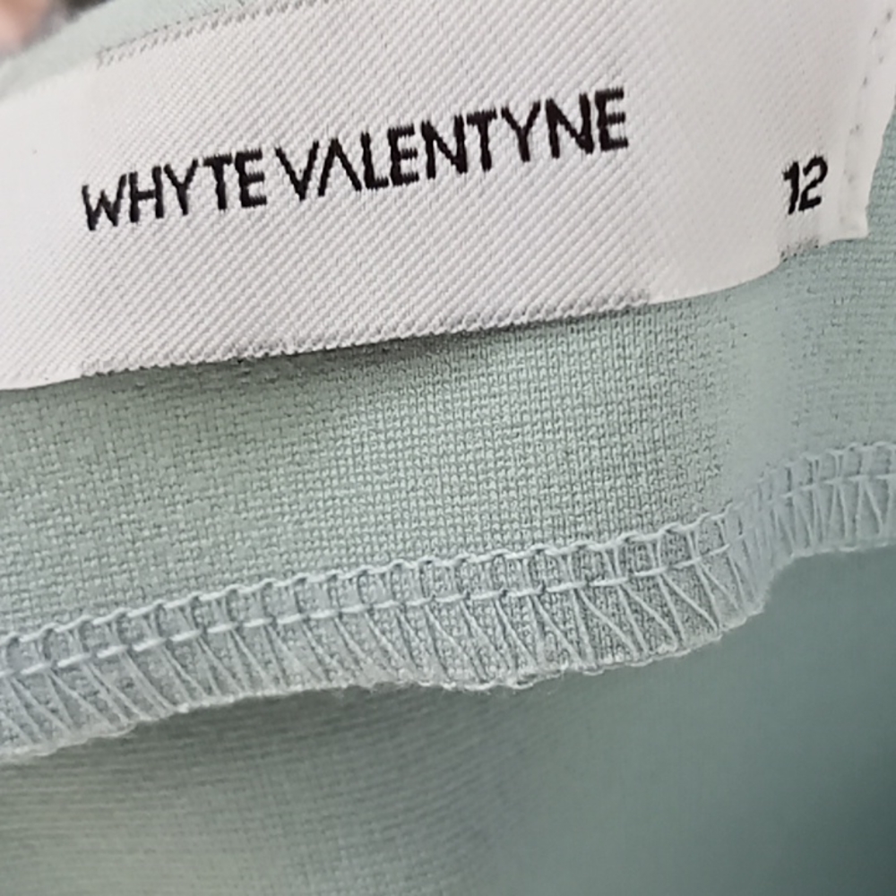 Whyte Valentine light blue fitted dress size 12 - Picture 7 of 7